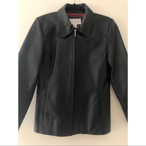 Worthington Genuine Leather Jacket - Picture 2 of 6